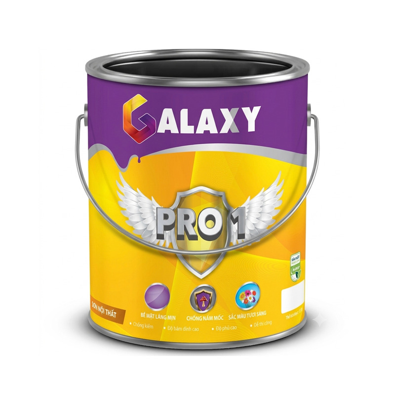 Mua sơn nội thất Galaxy Pro 1 siêu trắng trần chính hãng, giá tốt tại Bilgroup